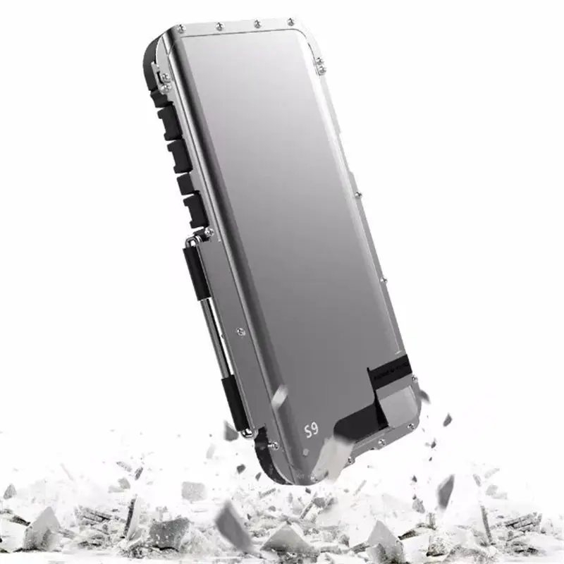 Чехол для телефона R-JUST Armor King s для samsung Galaxy S9 S9 Plus Железный человек стальной металлический противоударный чехол для Galaxy S8 S8 Plus флип-чехол