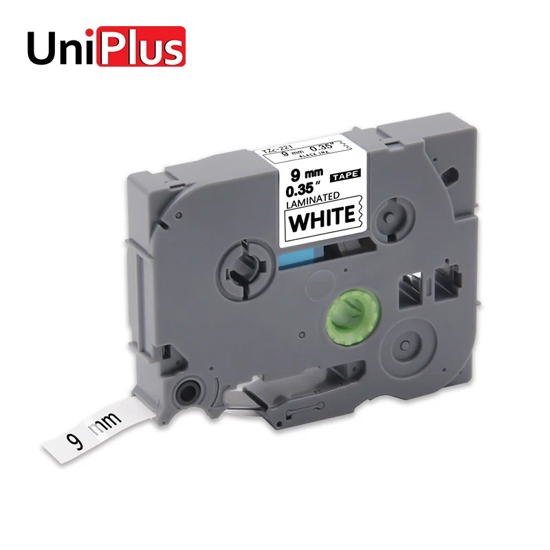 UniPlus черно-белые 9 мм этикетировочные ленты 221 | Компьютеры и офис