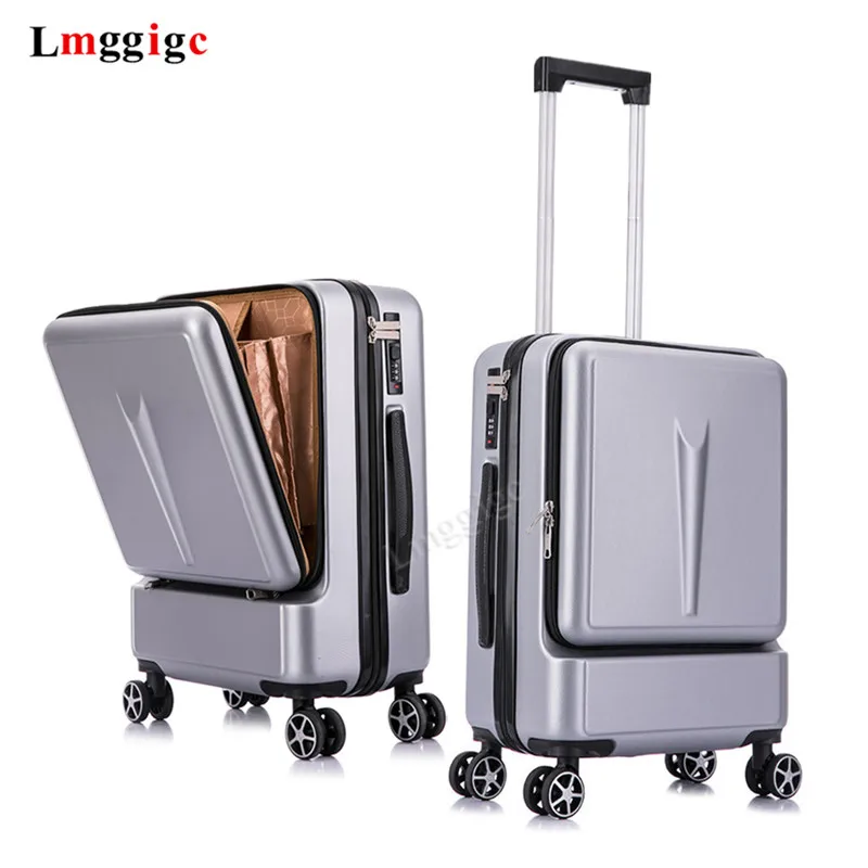 20"24"inch Women Rolling Luggage Travel Suitcase Case With Laptop Bag