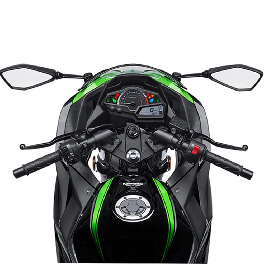 Right Motorcycle Handlebar 7/8 Handle Bar for Kawasaki Ninja 250 250 R EX250J 2008-2012 Ninja 300 EX300 2013-2017 