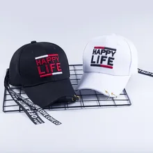 Хлопковая мужская бейсбольная кепка женская летняя Корейская Стильная шляпа с граффити регулируемые буквы хип-хоп кепка s дышащая пара шляп