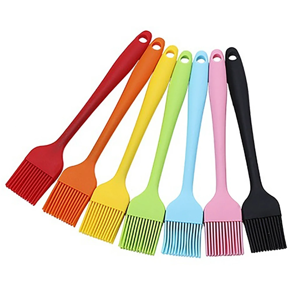 Hot Sale Silicone Baking Brushes Bakeware Bread Pastry Oil BBQ Basting Brush DIY Baking BBQ Tools