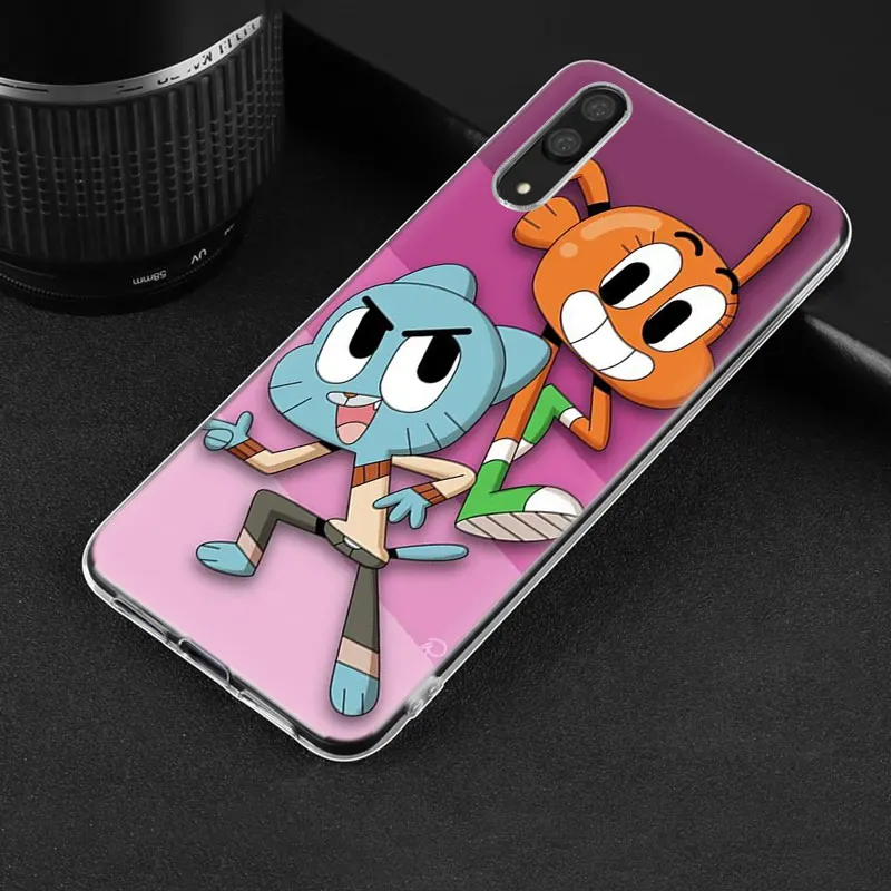 Силиконовый чехол The Amazing World Gumball для huawei P30 P20 Pro P10 P9 P8 Lite P Smart Z Plus NOVA 3 3i 5i 5 5Pro - Цвет: 007
