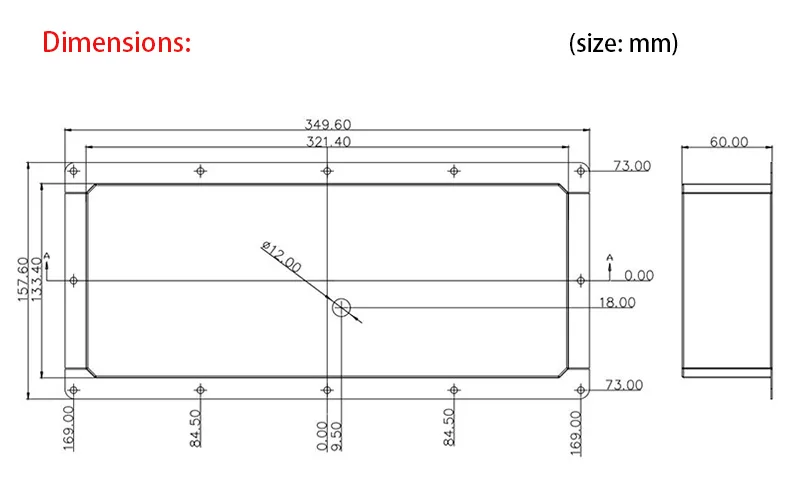2000W Subwoofer Amplifier Module Professional Speaker Plate Amplifier Class D with DSP Audio Processor