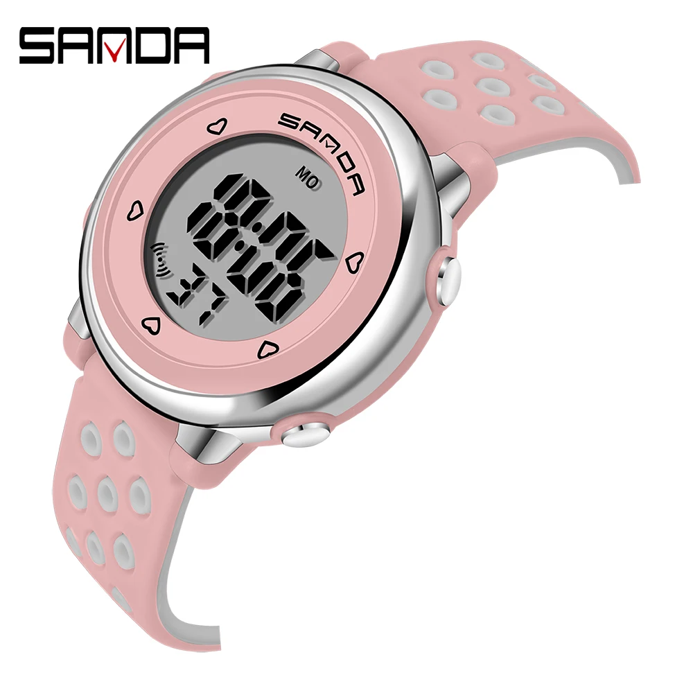 Kids Watches Electronic-Watch Girls Clock Gift Digital SANDA Boys Child Sport LED Student