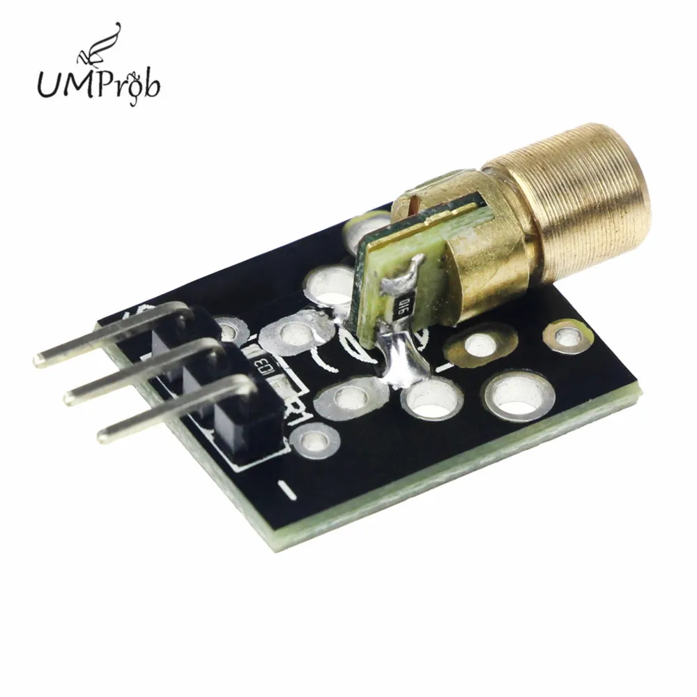 10 шт./лот KY 008 3pin 650nm красный лазерный передатчик точечный диод Медная головка