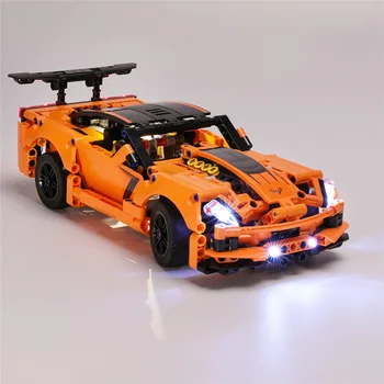 

42093 Small Particles Toy LED Building Block USB Light Accessory Kit for ZR1 42093 Orange Super Car Block Series Gift