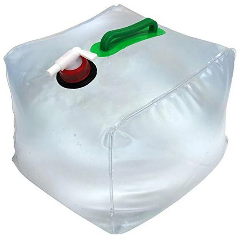 10L15L20L Outdoor folding water bag portable bucket barbecue camping outdoor activities dedicated water storage bag 20N8 (5)