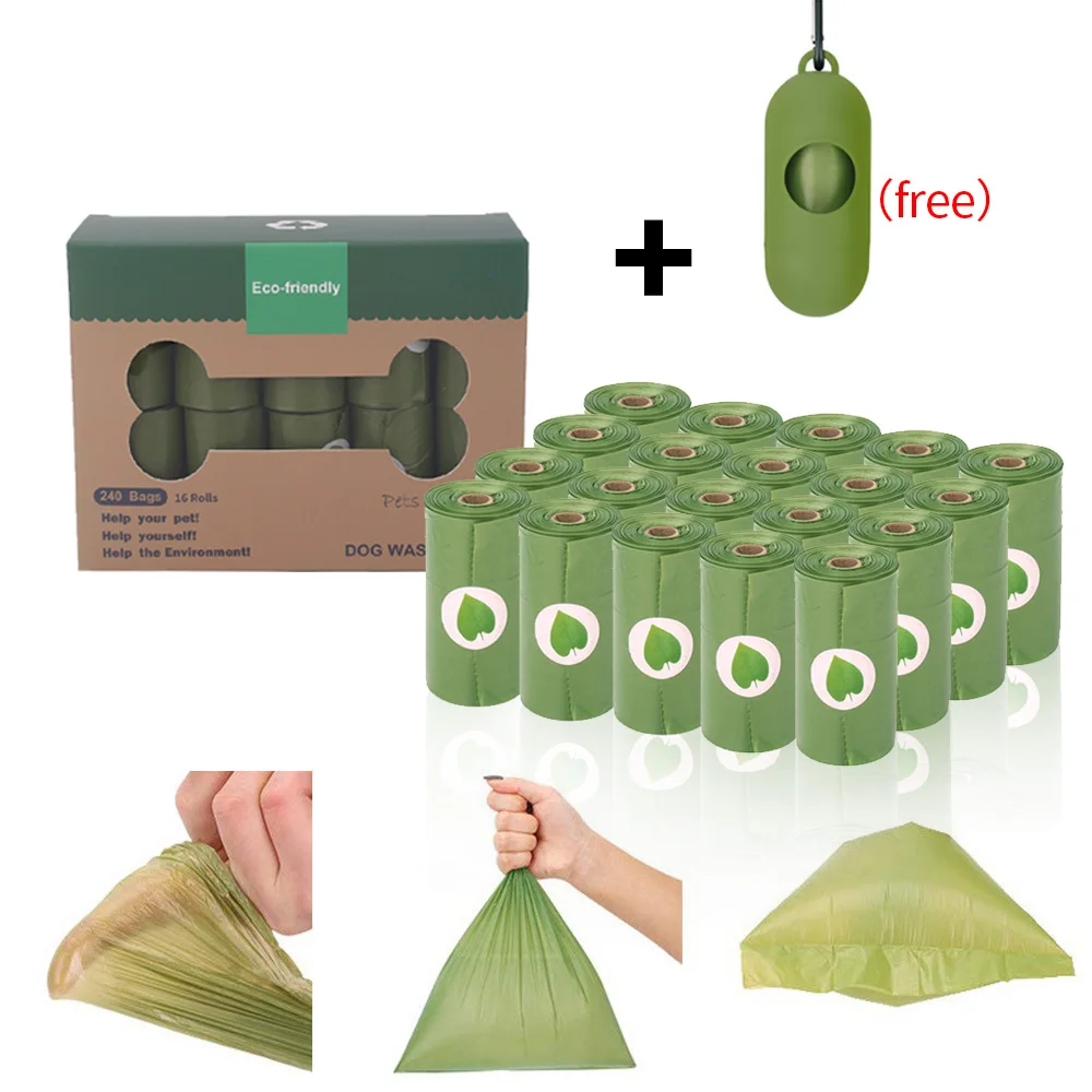 Waste-Bags Pet-Accessories Pick-Up-Tools Garbage-Dispenser HOOPET Dog Poop Home Clean-Box