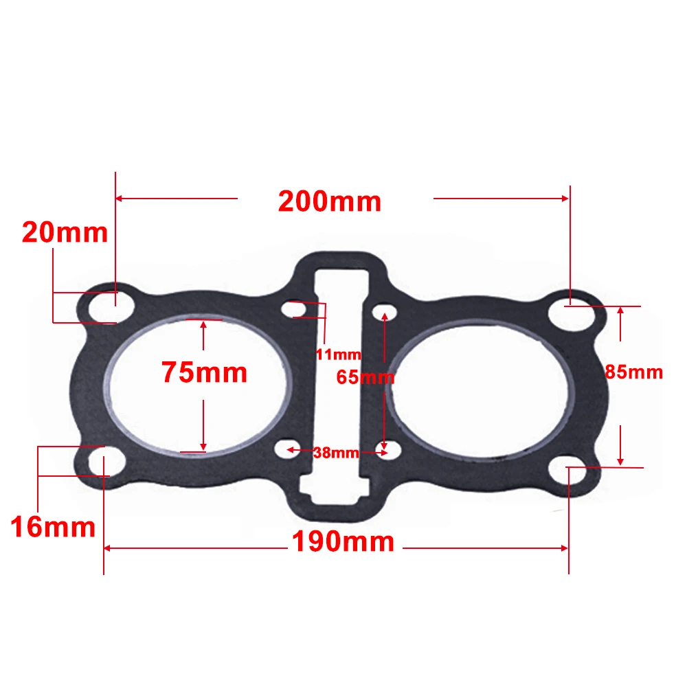 Полный комплект прокладок двигателя для Honda CM400 CM 400 CB400A CB400 T Мотоцикл ATV мото байк аксессуары D15