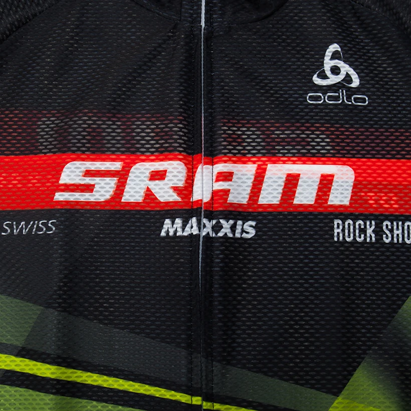 Новая команда SRAM велосипедная майка 9D велосипедные шорты набор Ropa Ciclismo мужская летняя быстросохнущая одежда для велоспорта