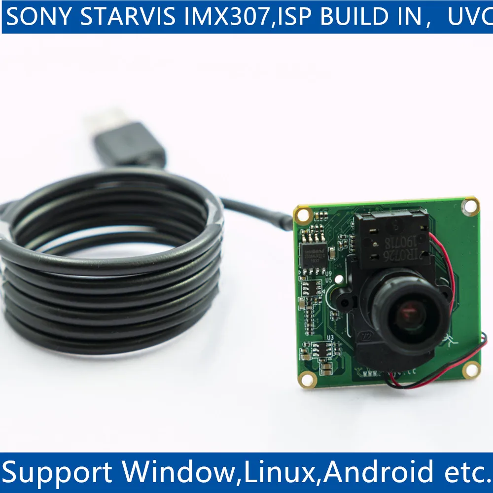 Камера светильник IMX307 Full Hd MJPEG/H.264 30fps/60fps Usb веб камера UVC светодиодный|Аксессуары