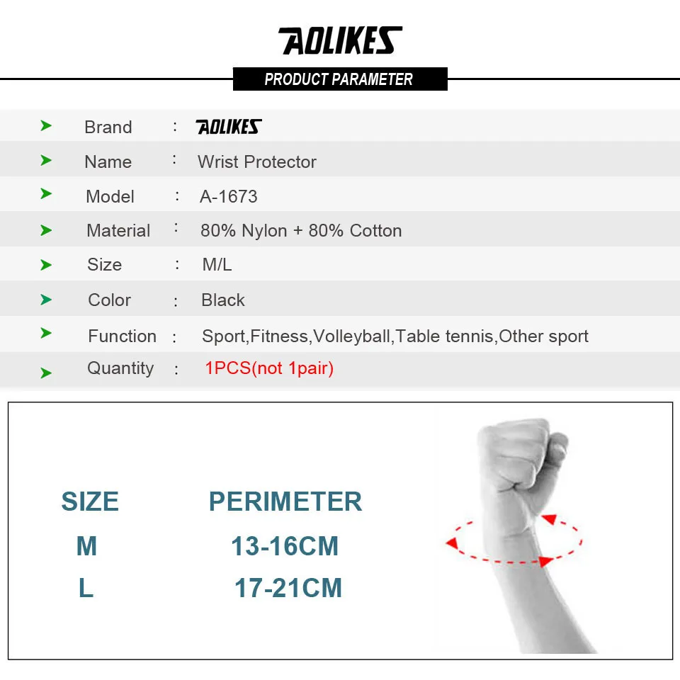 AOLIKES 1PCS Thumb Wrist Tendon Sheath Sprains Brace Support Sport Work Wrist Protection Wrap Protector wrist brace,wrist guard,wrist support