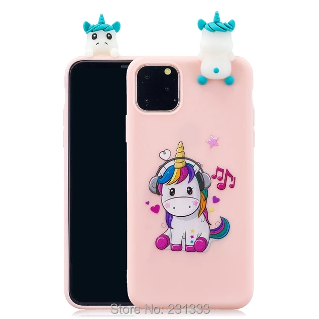 С-ку для Iphone 11 PRO MAX 6,5 5,8 6,1 дюймов для samsung Galaxy NOTE 10 PRO 3D мультфильм мягкий ТПУ чехол панда Медвежья шкура Крышка 100 шт