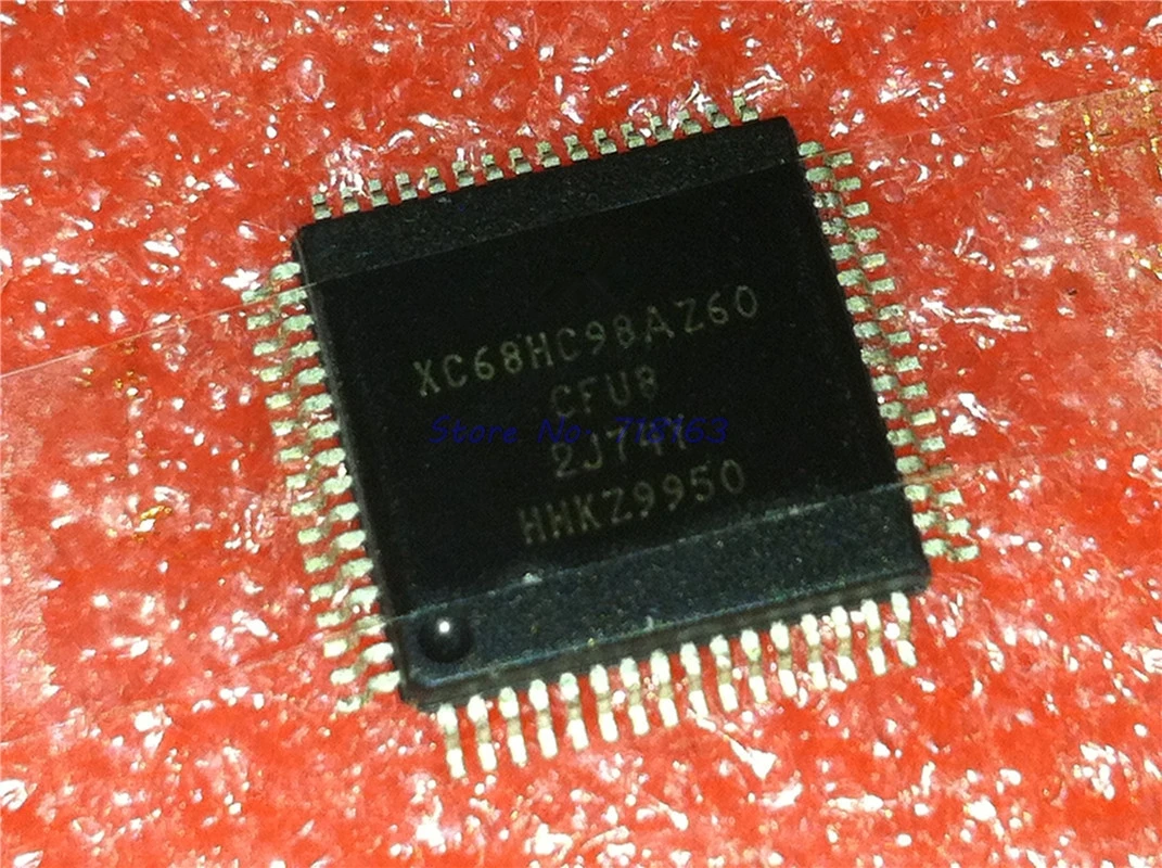 

5pcs/lot XC68HC98AZ60CFU8 XC68HC98AZ60 QFP-64