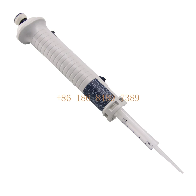 Manual control Laboratory Continuous distributor pipette 10ul-5ml