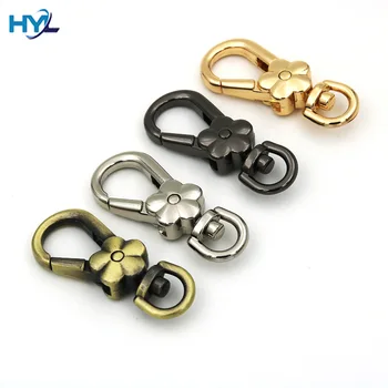 

Bag Hardware Accessories Zinc Alloy Pet Dog Buckle Lobster Clasp Keychain Metal Button Connect Buckle