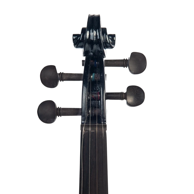 Электрическая скрипка 4/4 Полный Размер Скрипка с чехлом лук наушники набор смол черный