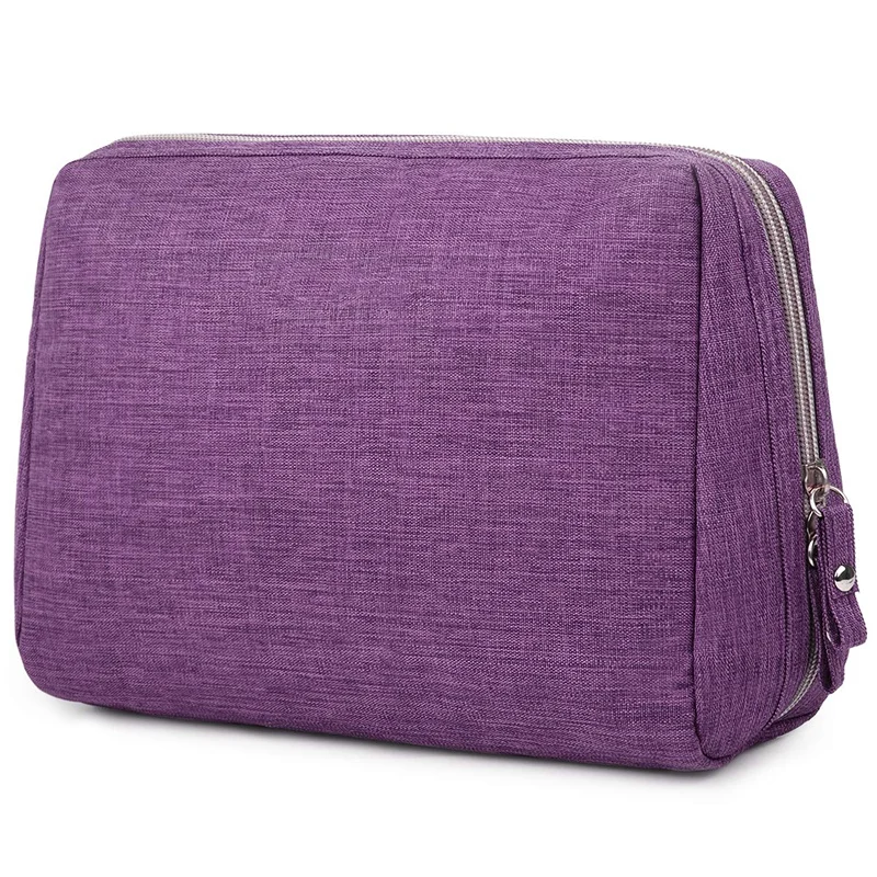 

New Purple Small Makeup Bag for Purse Travel Makeup Pouch Mini Cosmetic Bag for Women Girls