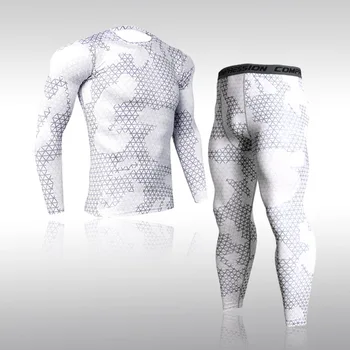 

Winter Warm Tight Tactical Thermal Underwear Sets Men Outdoor Function Breathable Training Cycling Thermo Underwear Long Johns