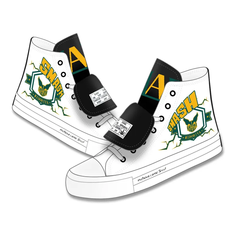 My Hero Academia Unisex-Adult Japan Anime Training Basketball Shoe Mens Womens Non-Slip Sports Shoes Customized Classic Replica Sneakers