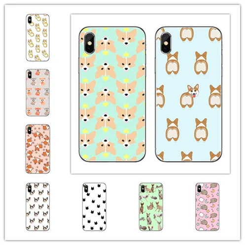 Мягкие силиконовые чехлы для IPhone 6 6S 7 8 Plus 5S SE X Flamingo Panda Fundas Cat с милым рисунком