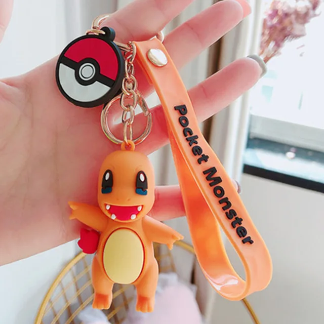 アクションポケットモンスターキーホルダーおもちゃ漫画ポケモンゼニガメピカチュウかわいい人形キーチェーンペンダントクリエイティブギフトのおもちゃ学童 Action Figures Aliexpress