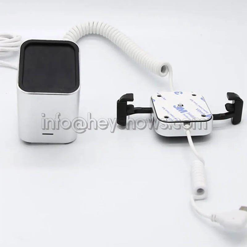10PCS Mobile Phone Security Stand Charging iPhone Burglar Alarm System Cell Phone Anti-Theft Display Holder For Exhibition With