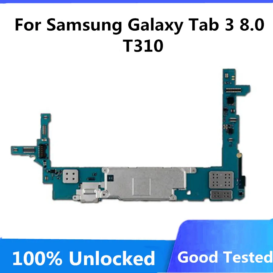 Оригинальная разблокированная материнская плата с полным чипом для Samsung Galaxy Tab 3 8