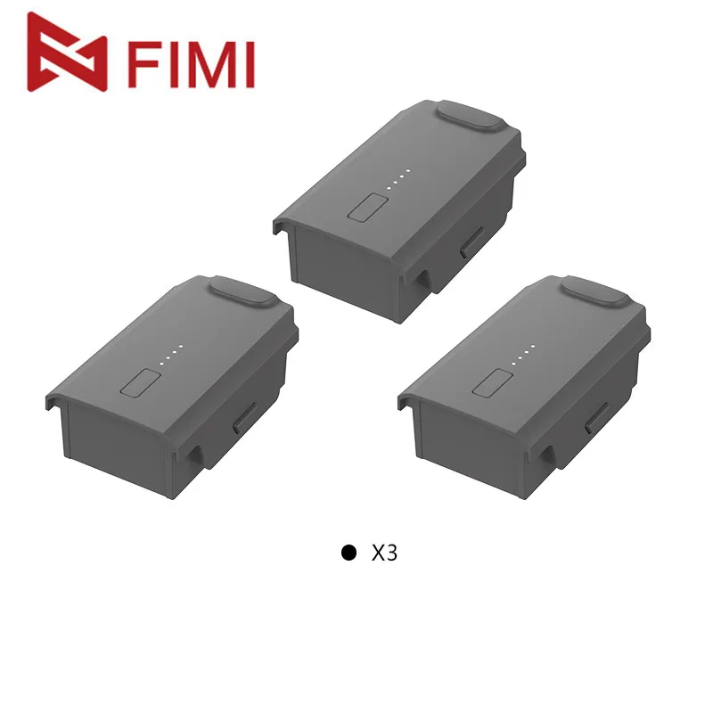 Black Standardx3 FIMI X8 SE Аккумулятор Сменный аккумулятор 11,4 V 4500mAh RC Квадрокоптер Запчасти для FIMI X8 SE Дрон аксессуары - Цвет: Black Standardx3