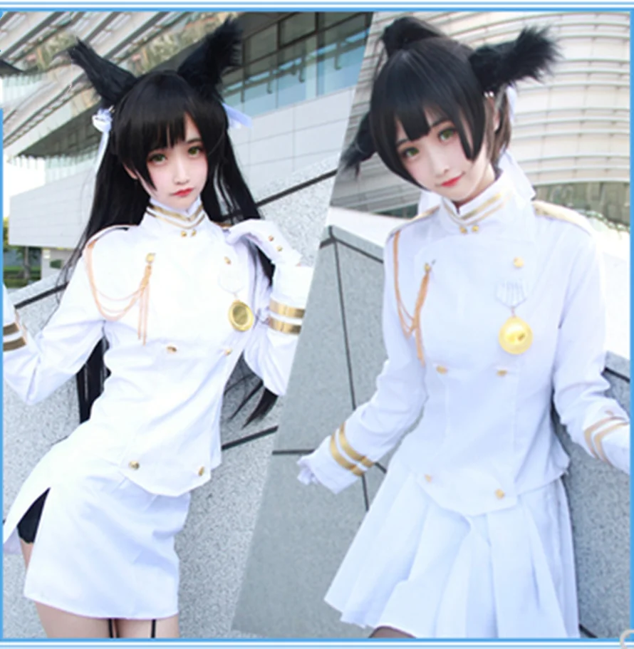 

Косплей аниме «ажурный Лейн» Takao, мужские и женские костюмы, топ + юбка + галстук-бабочка + носки + аксессуары