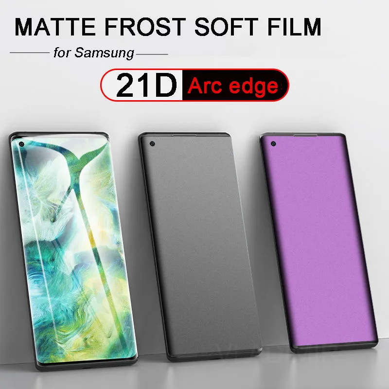 Защитная пленка 21D для Samsung Galaxy Note 20 Ultra S21 S20 Plus S10 S10e 10 Lite | Мобильные телефоны и