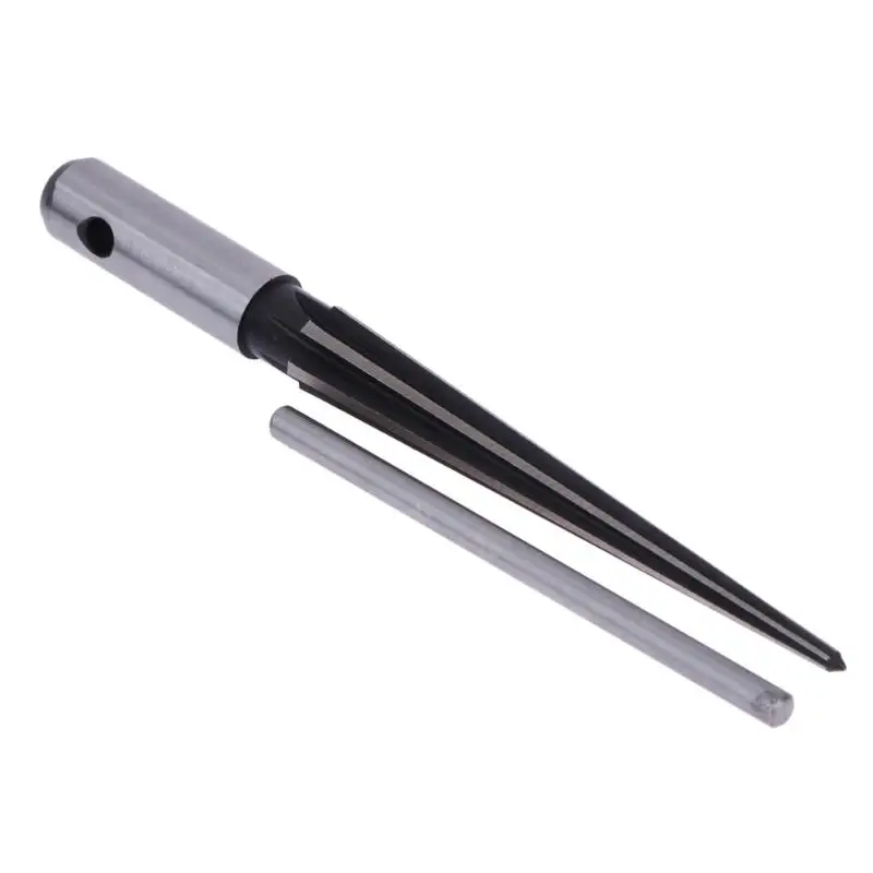 3-13mm Bridge Pin Hole Hand Held Reamer T Handle Tapered 6 Fluted Chamf