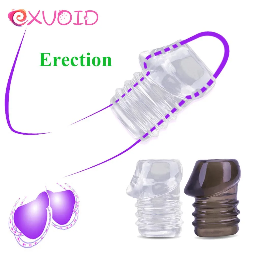Эластичное кольцо на пенис EXVOID эрекция Мужская мастурбация задержка эякуляции