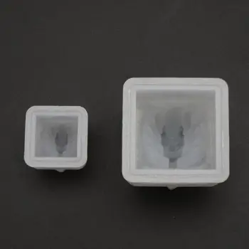 

2020 New DIY Chinese Dragon Statue Stamp Resin Mold Imperial Jade Seal Mold Art Crafts