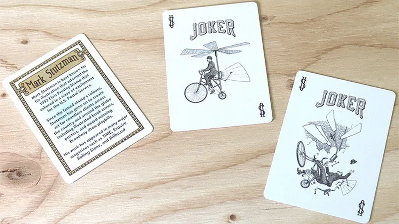 Велосипед летающие машины игральные карты стандартный размер покера USPCC ограниченное издание колода новые Запечатанные волшебные карты магические трюки реквизит