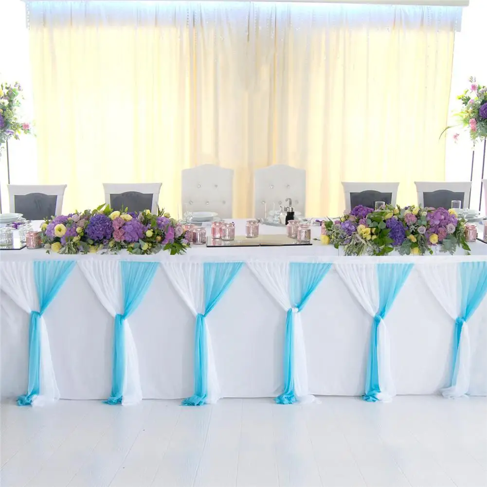 de aniversário casamento decoração mesa saia toalha de mesa