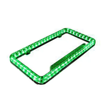 

Universal Car License Plate Frame 54LED Car Front Rear License Plate Frame ABS Set License Plate Frame