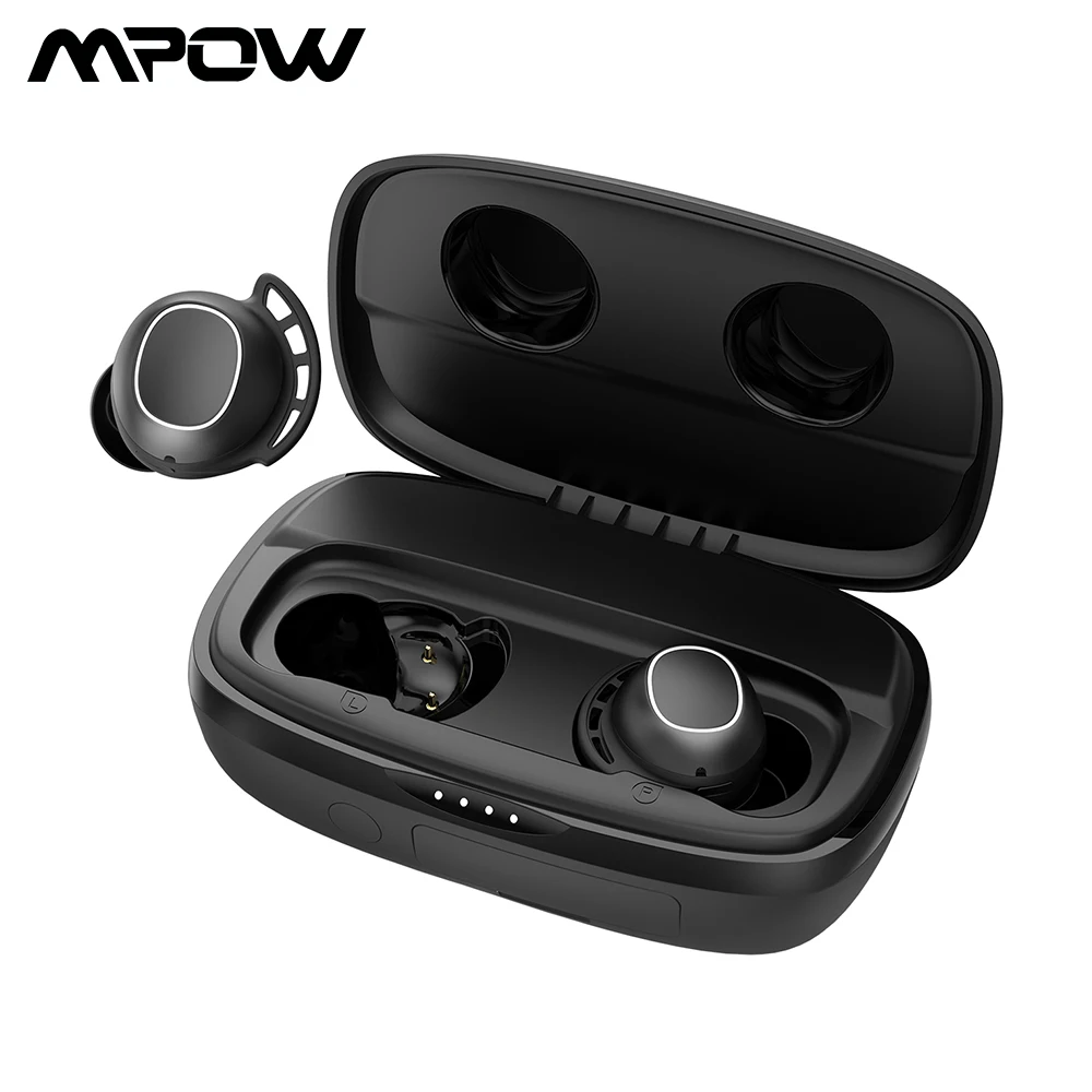 Mpow M30 плюс Bluetooth 5 0 наушники True Беспроводной Touch Управление IPX8 Водонепроницаемый с