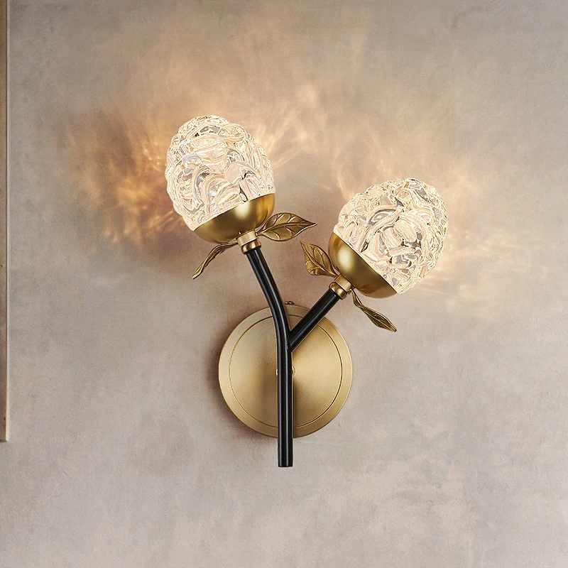 Modern Creative Pine Cone Shaped Gold Wall Light 1