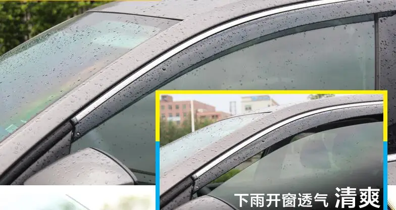 Для Ford 12-15-17 фокус окна козырек специальное окно Rainbrow украшения Аксессуары