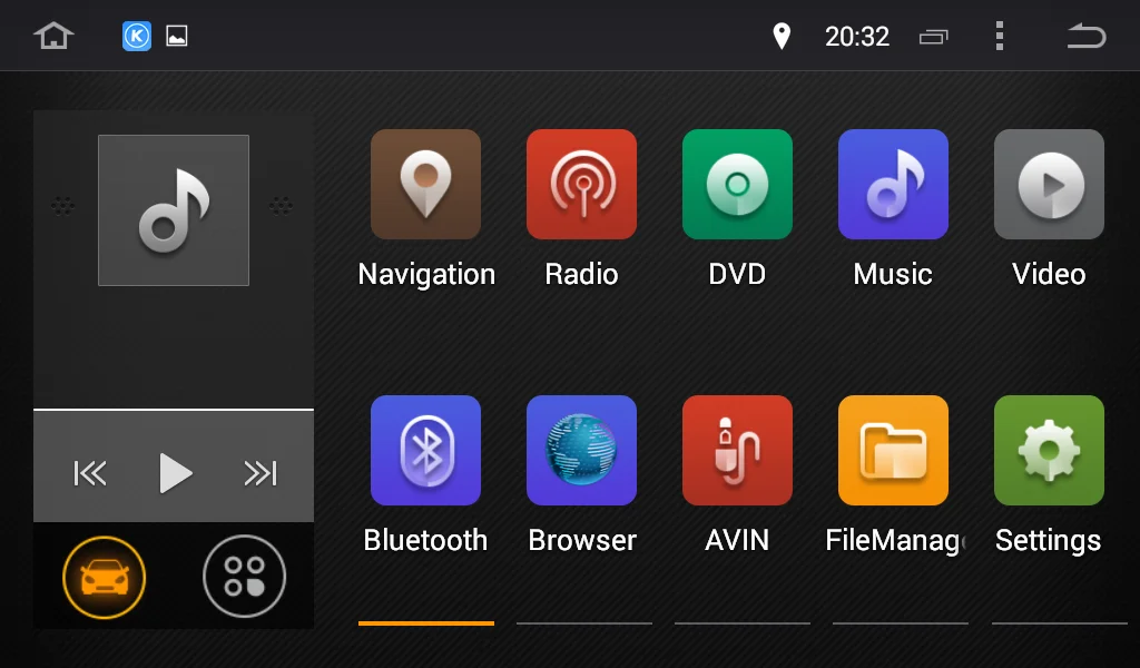 Excellent 10.1 Quad core 1024*600 HD screen Android 9.0 Car GPS radio Navigation for Honda city RHD 2014-2016 5