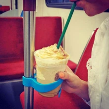 Переносной подстаканник для автобуса Metro PP легко переноска чашка для кофе держатель для транспорта многоцветной подстаканник