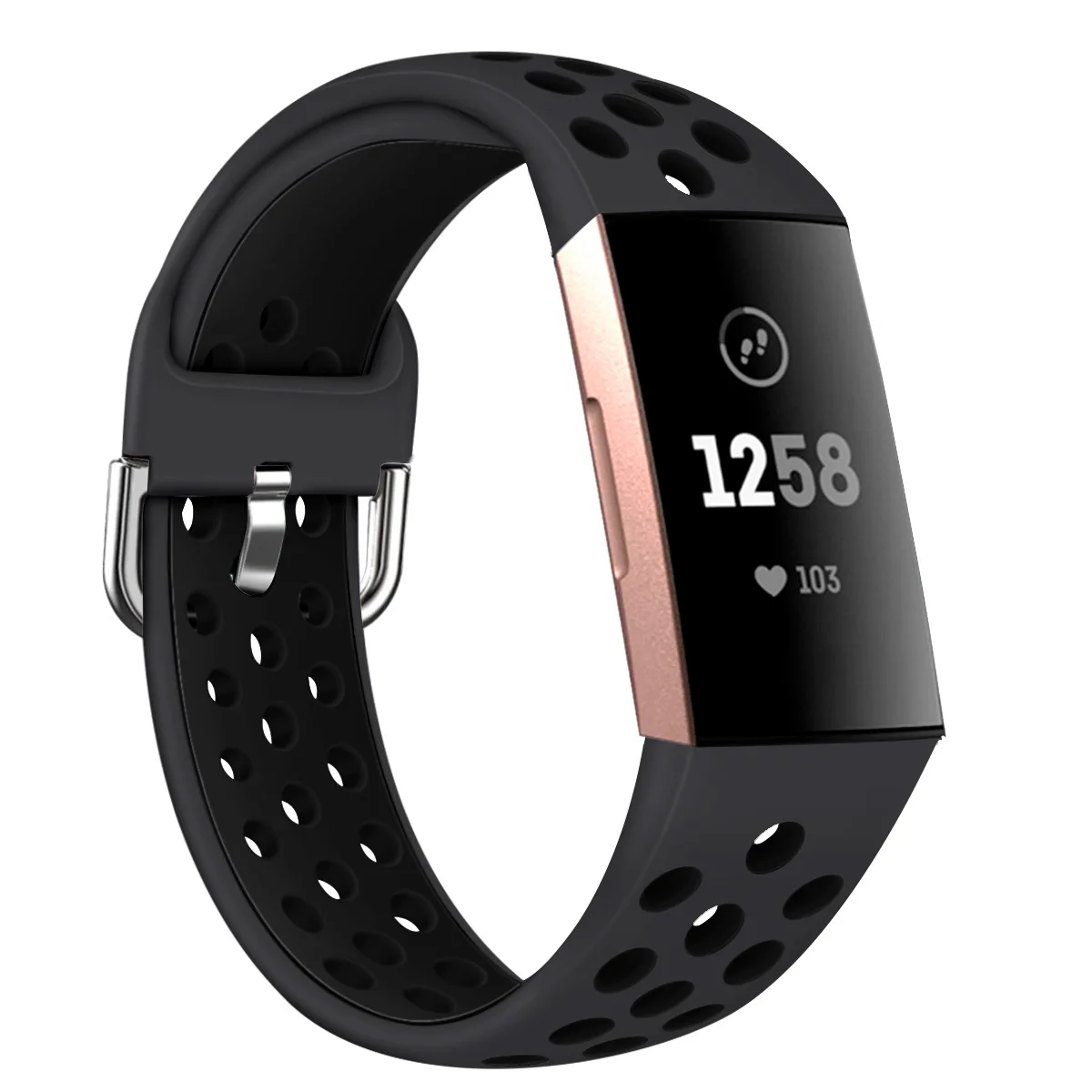 

Silicone Strap For Fitbit Charge 4/3 SE Two-color Smart Watch Band Smart Bracelet Fitbit Charge4/3 Wristband For Women Men