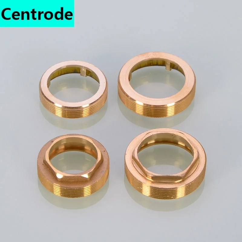 Kitchen Basin Faucet Fitting Shower Fixing Cap Copper Cover Bowl Installation and Maintenance 35/40 Spool Gland Gland
