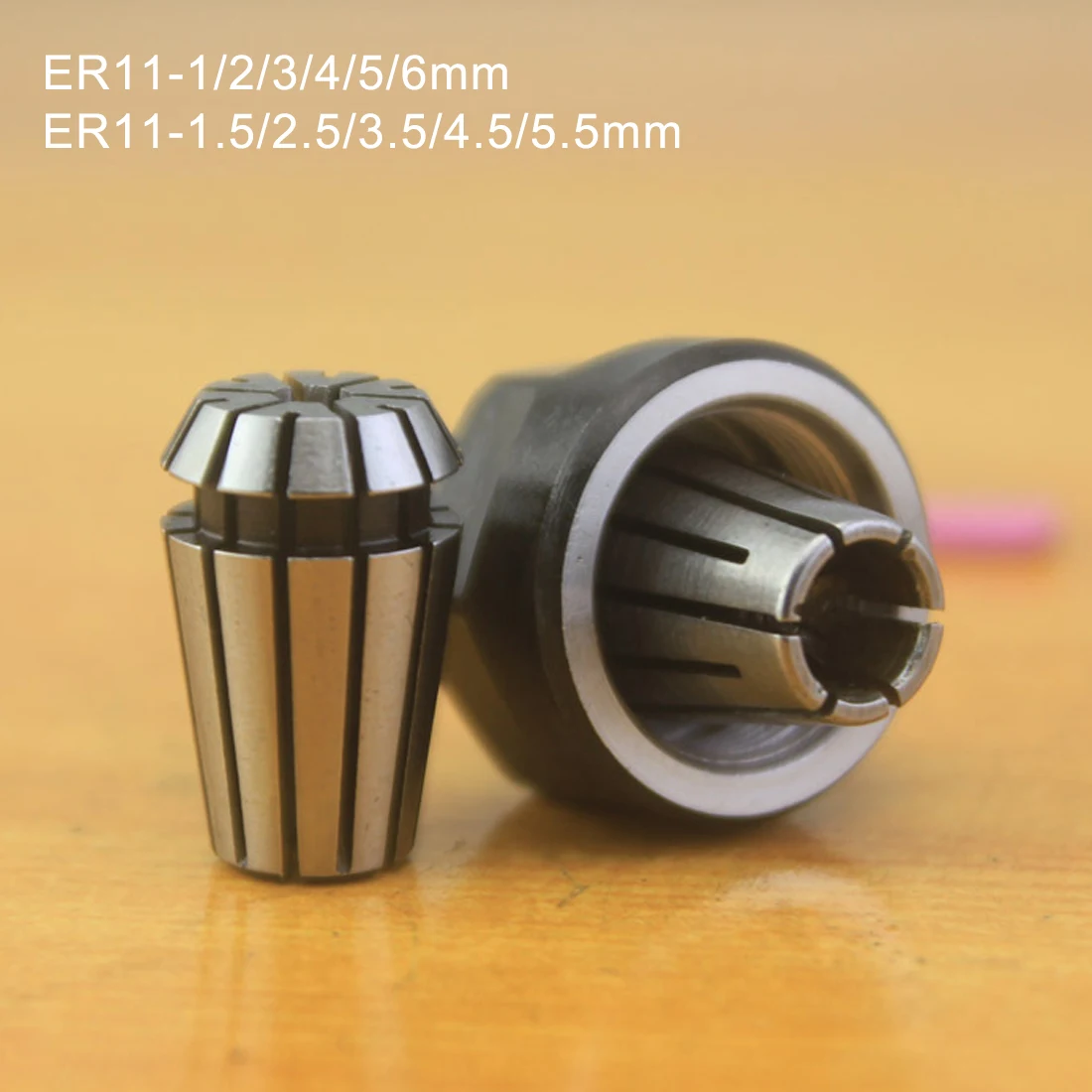2pcs ER8 2mm Spring Collet Chuck Collet for CNC Engraving Milling Lathe Tool