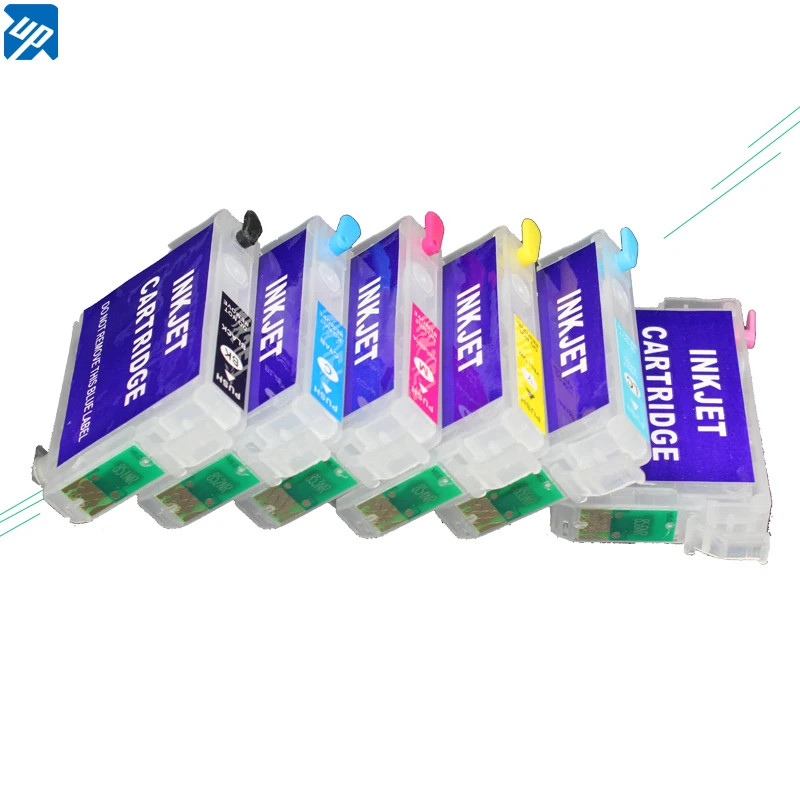 T0821 82N многоразовые картриджи для принтера epson R270 R290 R295 R390 RX590 RX610 RX615 RX690 T59 TX650 TX659