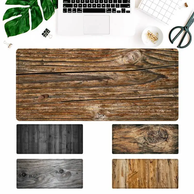 Nice Beautiful Wood grain Mouse Pad Gaming MousePad Large Big Mouse Mat