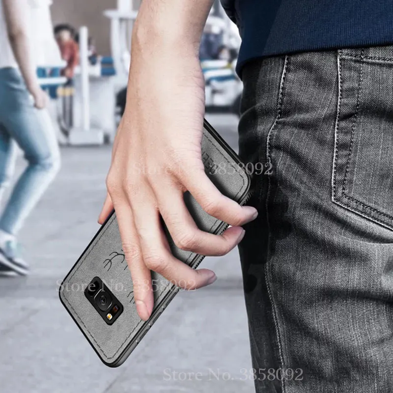 Мягкий тканевый чехол для телефона для samsung M20 A20 A30 A40 A50 A70 A80 A90 Galaxy S8 S9 S10 A6 плюс A7 A8 J4 J6 S10E задняя крышка