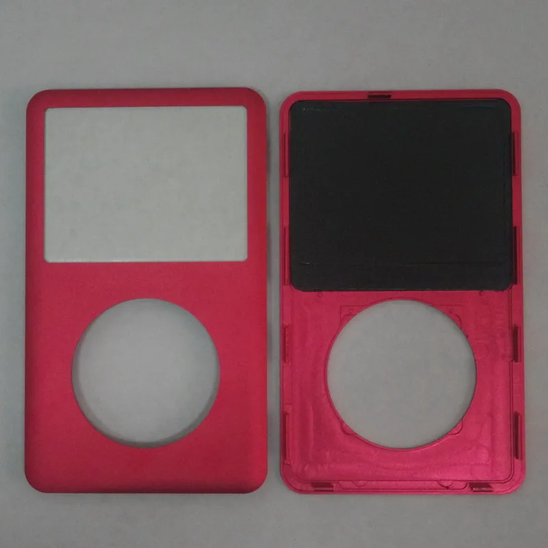 Для iPod классический черный серебряный серый золотой красный свет передняя крышка чехол со стеклом